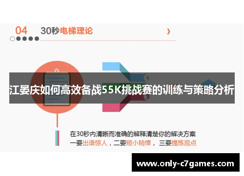 江晏庆如何高效备战55K挑战赛的训练与策略分析