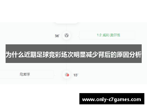 为什么近期足球竞彩场次明显减少背后的原因分析
