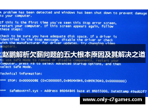 赵鹏解析欠薪问题的五大根本原因及其解决之道 赵鹏解析欠薪问题的五大根本原因及其解决之道